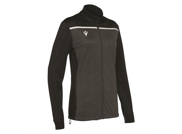 Eos Full Zip Top Dame BLK/WHT S Overtrekksjakke 