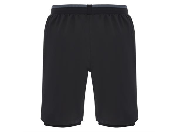 Matias II Icon shorts BLK S Teknisk kamp og treningsshorts - Unisex 