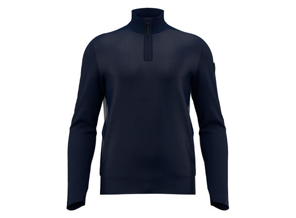 Lunaris 1/4 Zip Sweatshirt NAV S En allsidig genser 